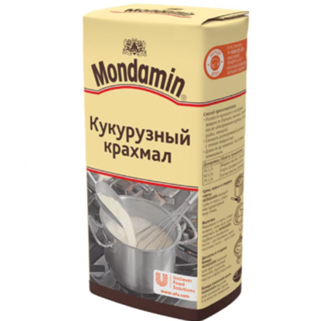 Крахмал кукурузный MONDAMIN, 500 гр Изображение Крахмал кукурузный MONDAMIN, 500 гр